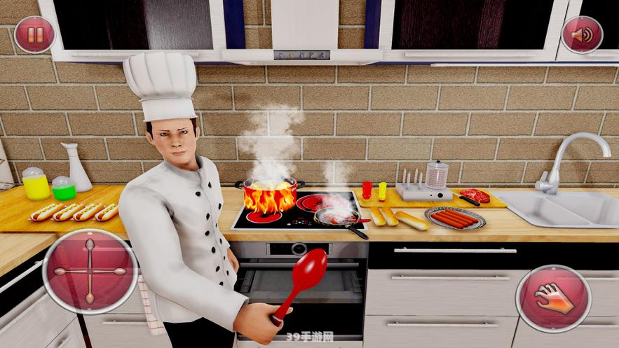 料理模拟器:料理模拟器：厨房中的虚拟大厨