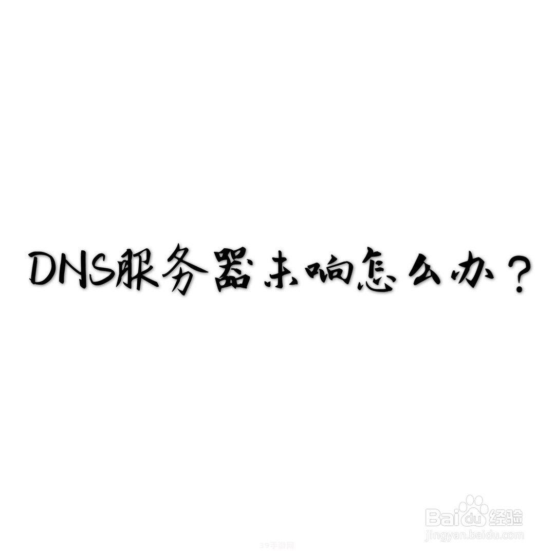 dns服务器未响应:解决游戏中“DNS服务器未响应”问题的终极指南